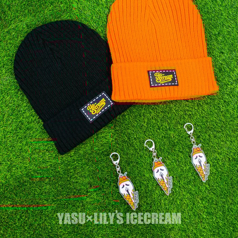 👻YASU × LILY'S ICECREAM®︎🍦ニット帽 | LILY'S ICECREAM®︎