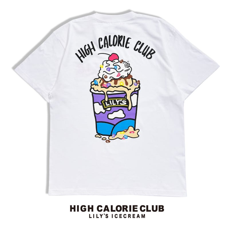 BIG ICE【PURPLE】Tee | LILY'S ICECREAM®︎