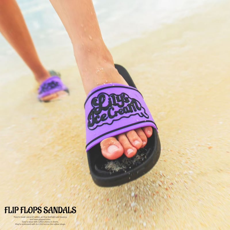 FLIP FLOPS SANDALS | Lily's icecream®︎ FLIP FLOPS SANDALS | Lily's icecream®︎