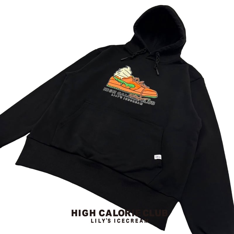 FLUFFY SHOES HOODIE【Orange】 | LILY'S ICECREAM®︎