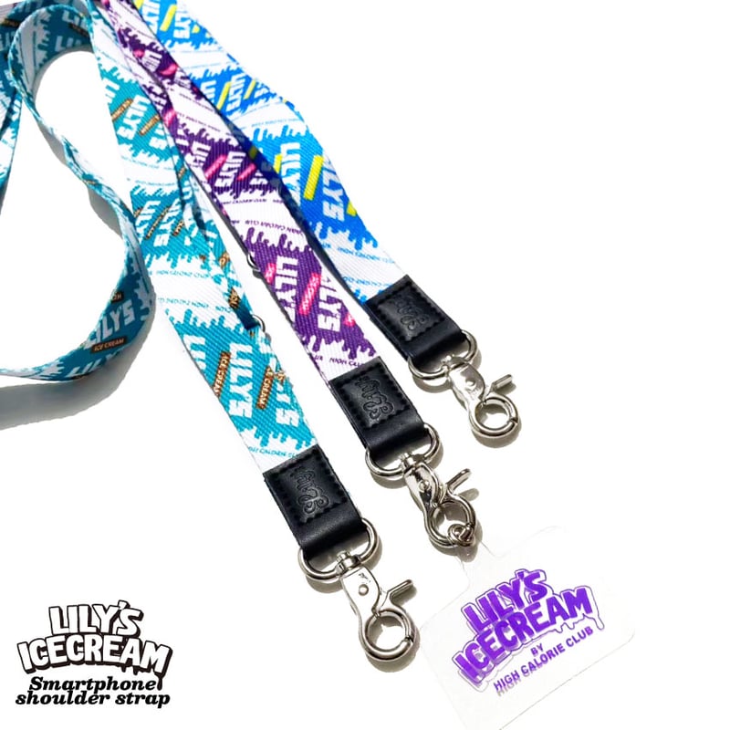 Smartphone shoulder strap | Lily's icecream®︎
