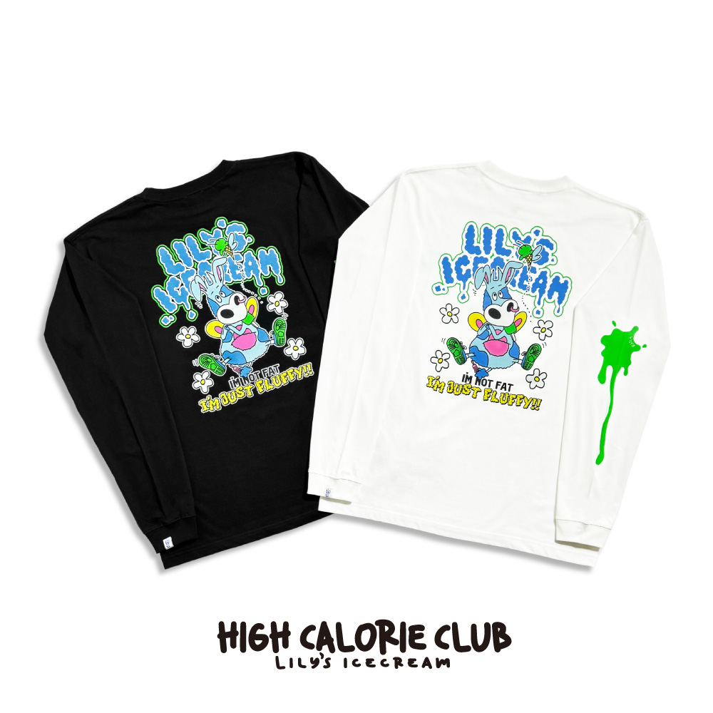 【新品未開封】【完売品】Lliy's icecream Tシャツ CREAM COLLAGE LONG SLEEVE T-SHIRT | Lily's icec