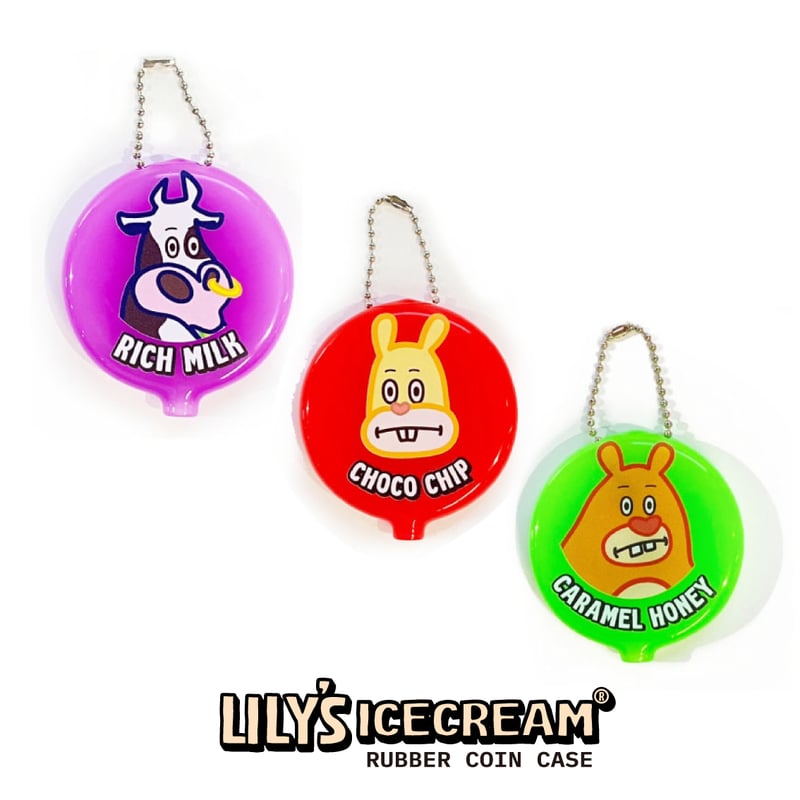 RUBBER COIN CASE | LILY'S ICECREAM®︎