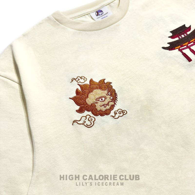 Embroidery Shisa | Lily's icecream®︎