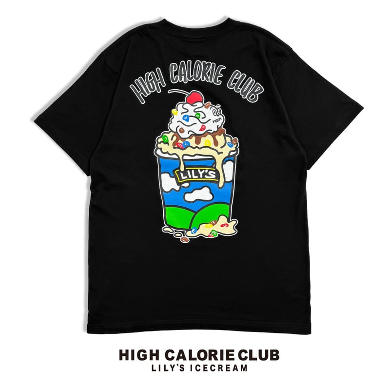 BIG ICE【BLUE】Tee | LILY'S ICECREAM®︎