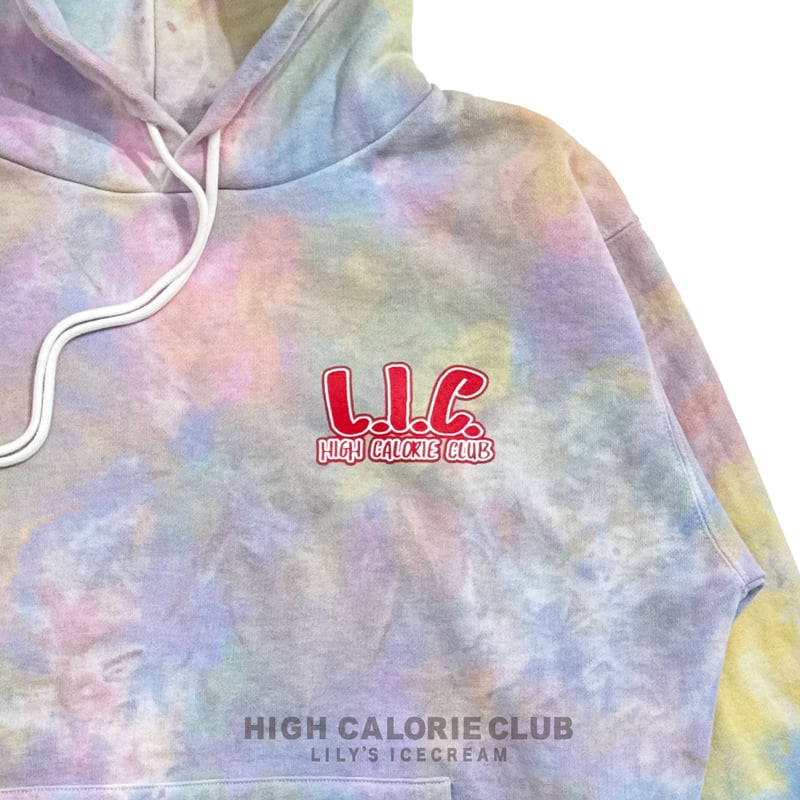 BIG ICE【BLUE】HOODIE/cottonCandy | LILY'S ICECRE