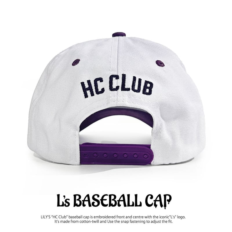 Lilypad キャップ L's BASEBALL CAP【White】 | Lily's icecream®︎