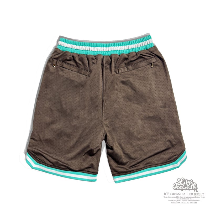 新品 ICECREAM アイスクリーム ショーツ メンズ ブルー L ICE CREAM BALLER PANTS | Lily's icecream®︎
