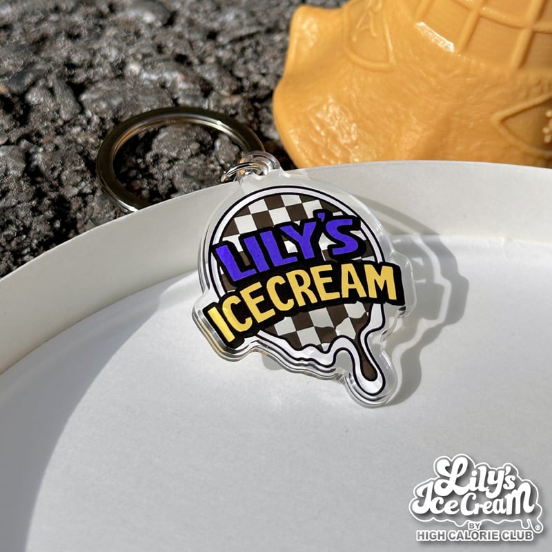 ACRYLIC KEYCHAIN | LILY'S ICECREAM®︎