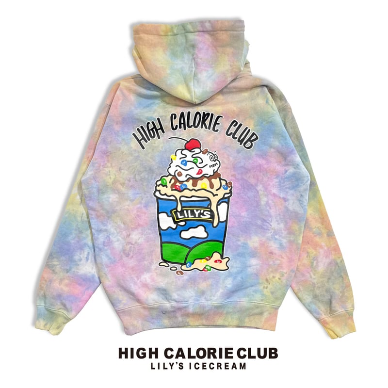 BIG ICE【BLUE】HOODIE/cottonCandy | LILY'S ICECRE