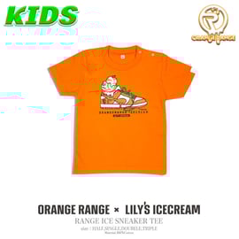 ORANGE RANGE LILY'S ICE CREAM Tシャツ ORANGE RANGE × LILY'S ICECREAM | LILY'S ICECREAM®︎