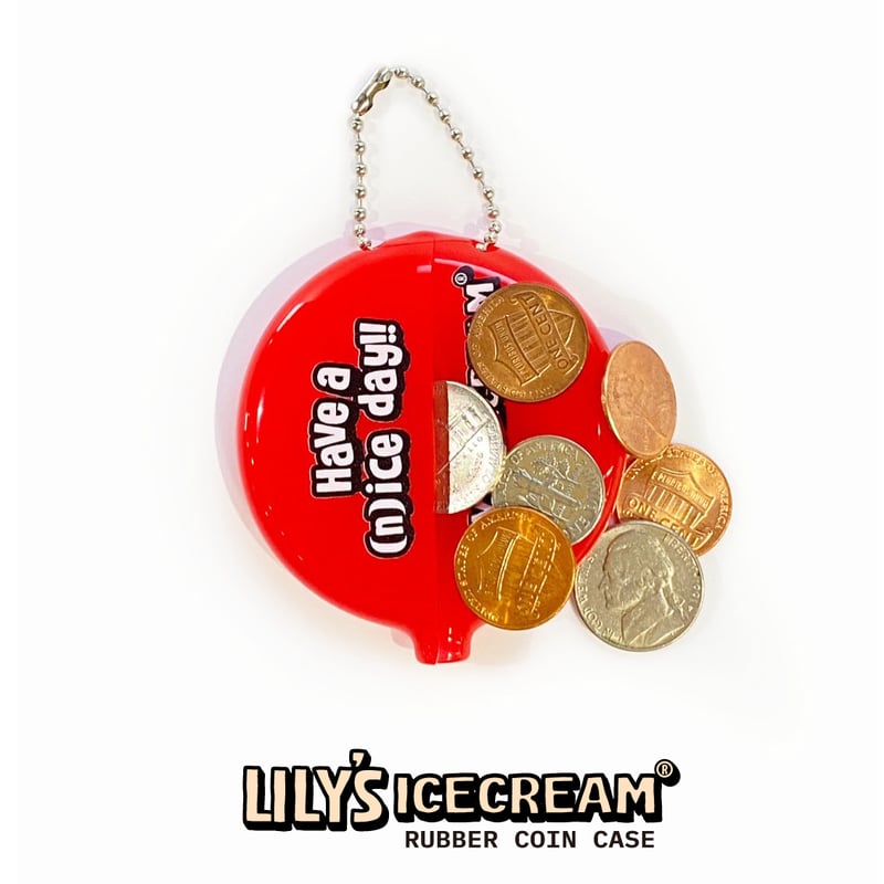 RUBBER COIN CASE | LILY'S ICECREAM®︎