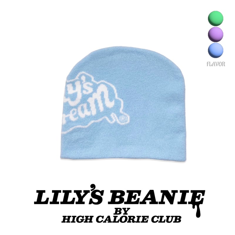BIG LOGO BEANIE | LILY'S ICECREAM®︎
