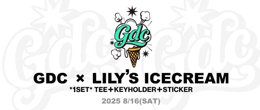 GDC × LILY'S ICECREAM | LILY'S ICECREAM®︎