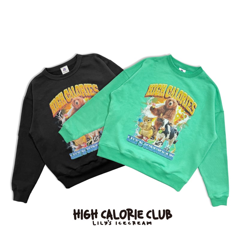 HIGHCALORIES 8 Sweatshirt | LILY'S ICECREAM®︎
