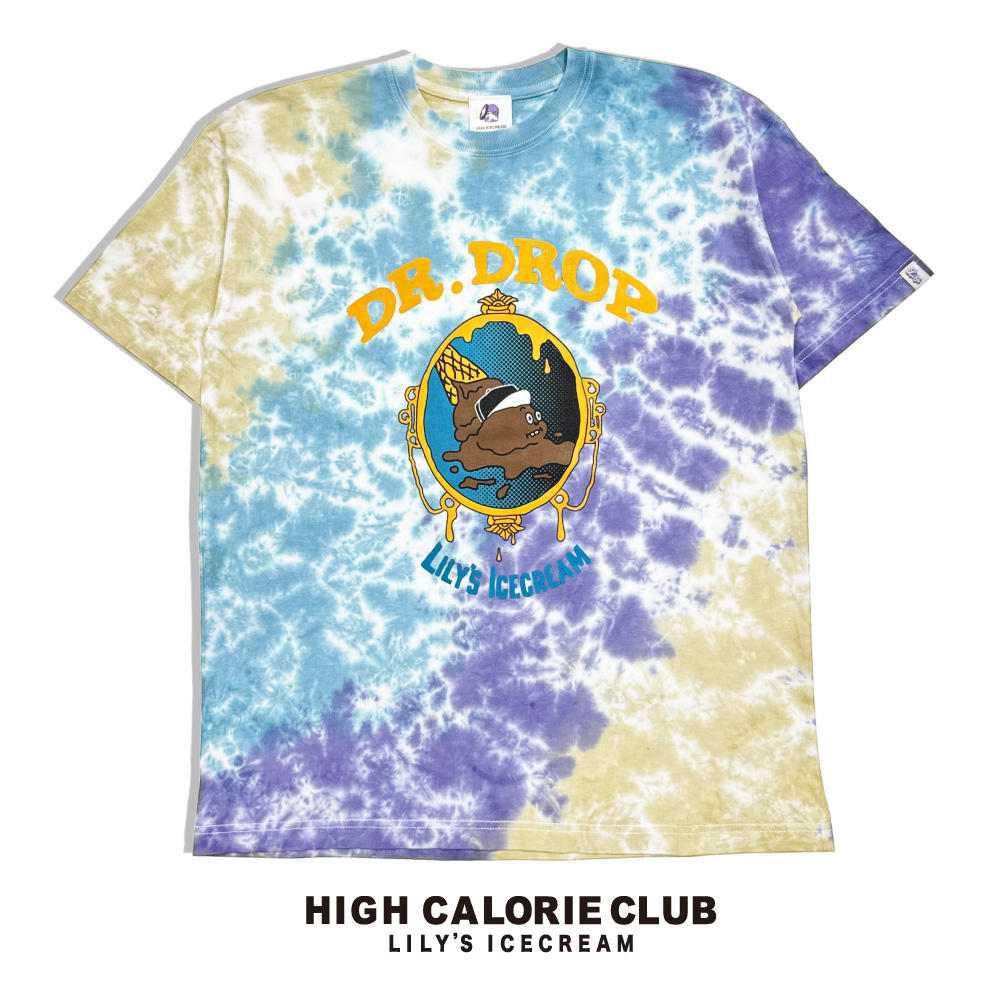 DR. DROP TEE 【Tie dye】 | LILY'S ICECREAM®︎