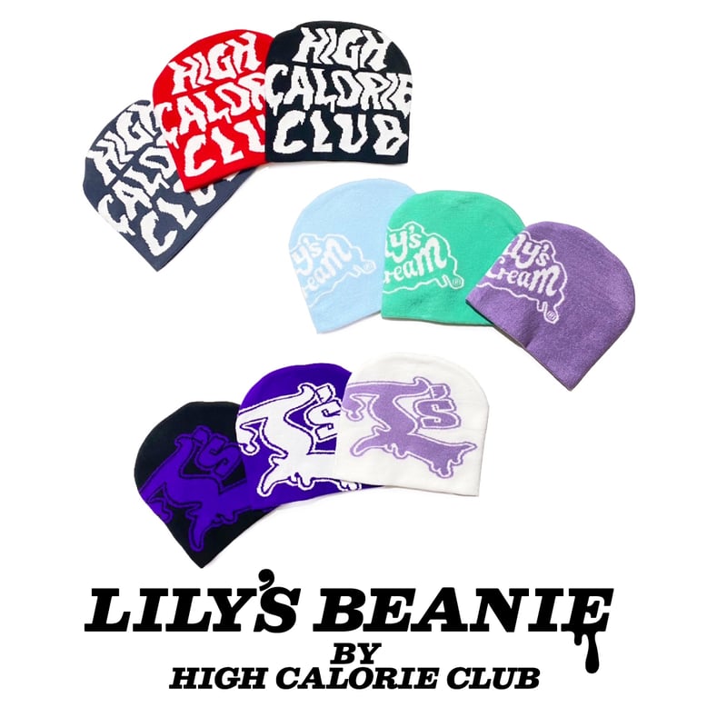 BIG LOGO BEANIE | LILY'S ICECREAM®︎