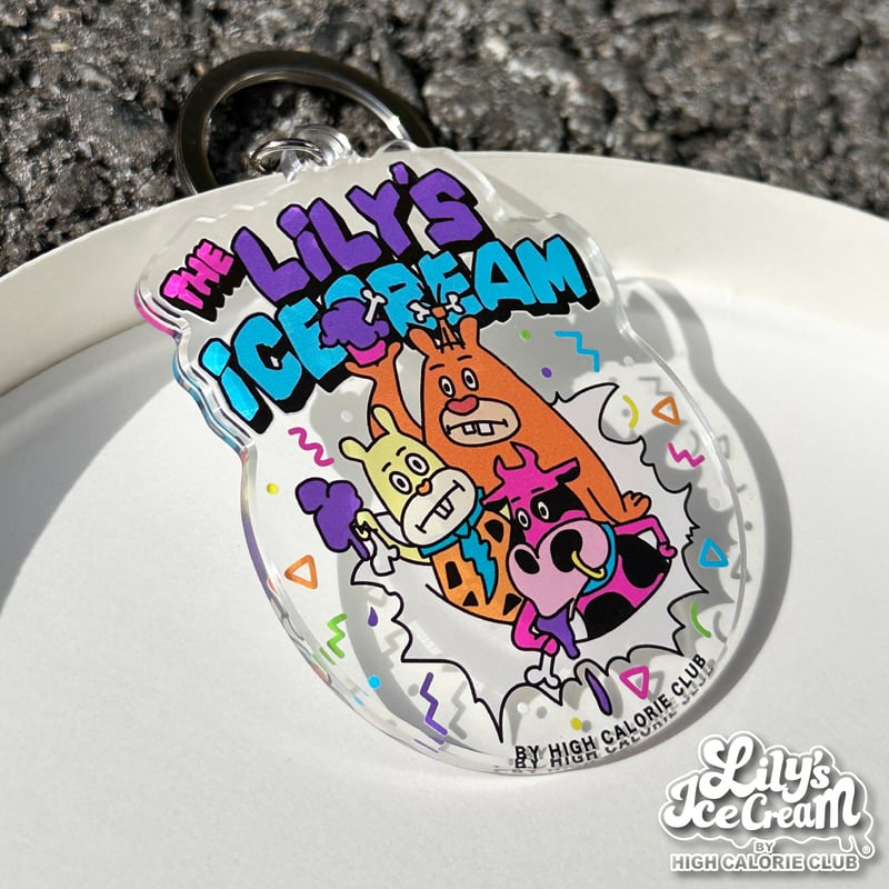 ACRYLIC KEYCHAIN | LILY'S ICECREAM®︎