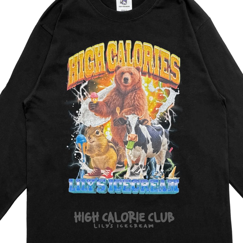 HIGHCALORIES 8 Sweatshirt L/S | LILY'S ICECREAM®︎