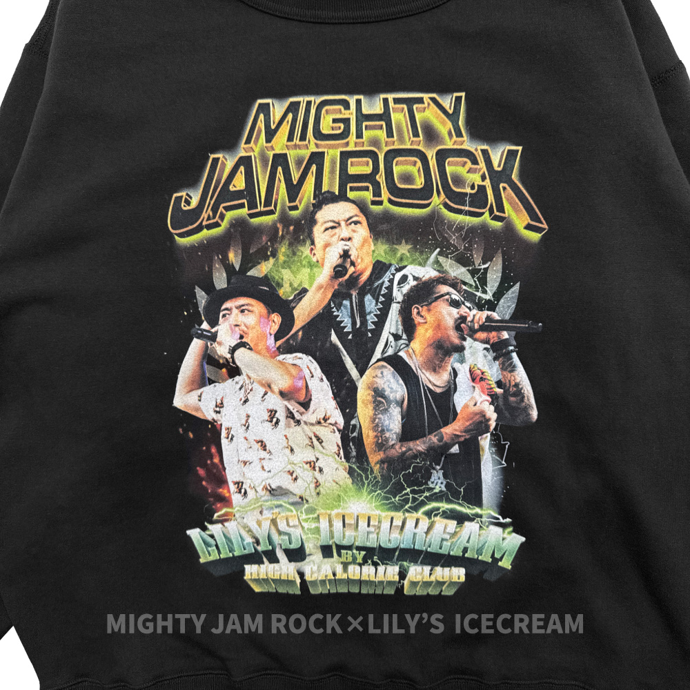 MIGHTY JAM ROCK× LILY'S ICECREAM【Sweat】 | Lily'