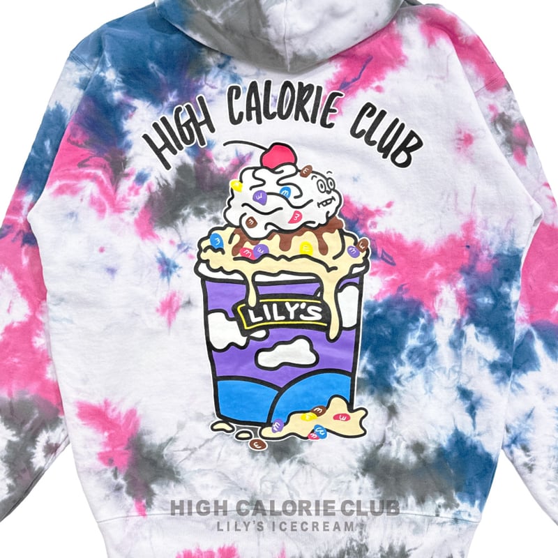 BIG ICE【PURPLE】HOODIE | LILY'S ICECREAM®︎