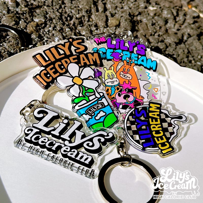 ACRYLIC KEYCHAIN | LILY'S ICECREAM®︎