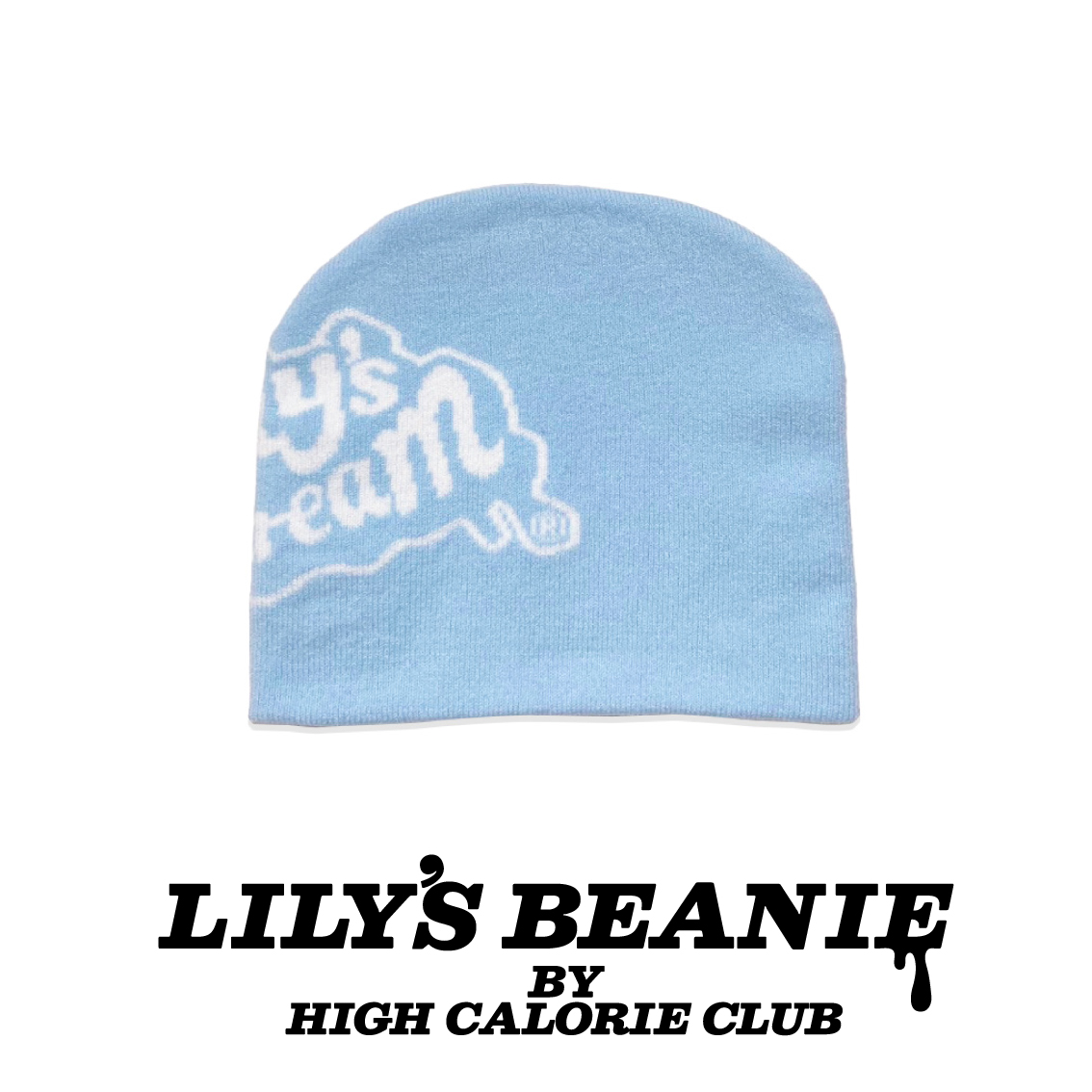 BIG LOGO BEANIE | LILY'S ICECREAM®︎