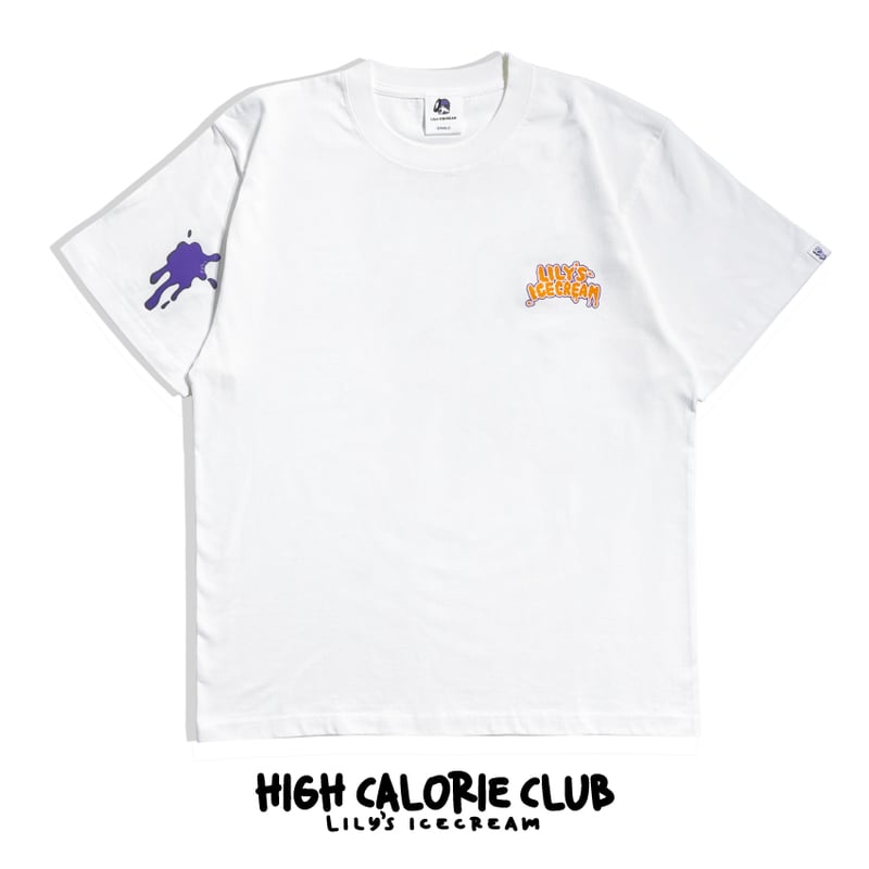 CREAM COLLAGE LONG SLEEVE T-SHIRT | Lily's icec