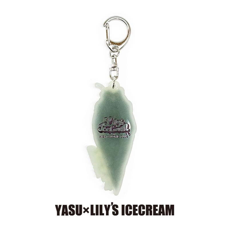 👻YASU × LILY'S ICECREAM®︎🍦ラバーキーチェーン | LILY'S IC