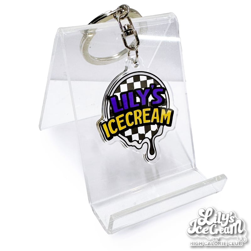 クリアチャーム ELLY レア ACRYLIC KEYCHAIN | LILY'S ICECREAM®︎