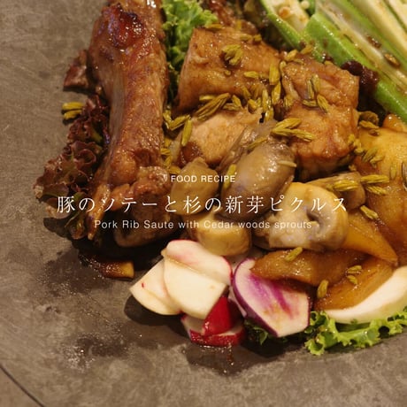 杉新芽の塩漬け【熟成】