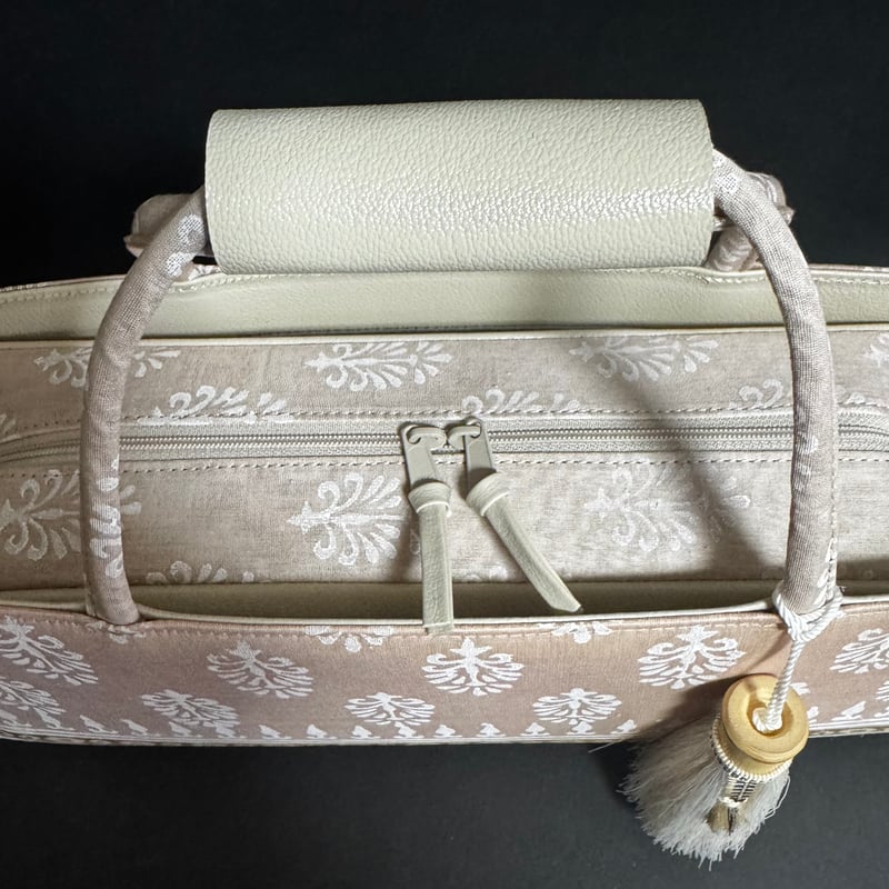 バッグ atsuatsu-cappuccino23200 カドゥ京都印度更紗利休バッグ | CADEAU-kyoto（カドゥ キョウト