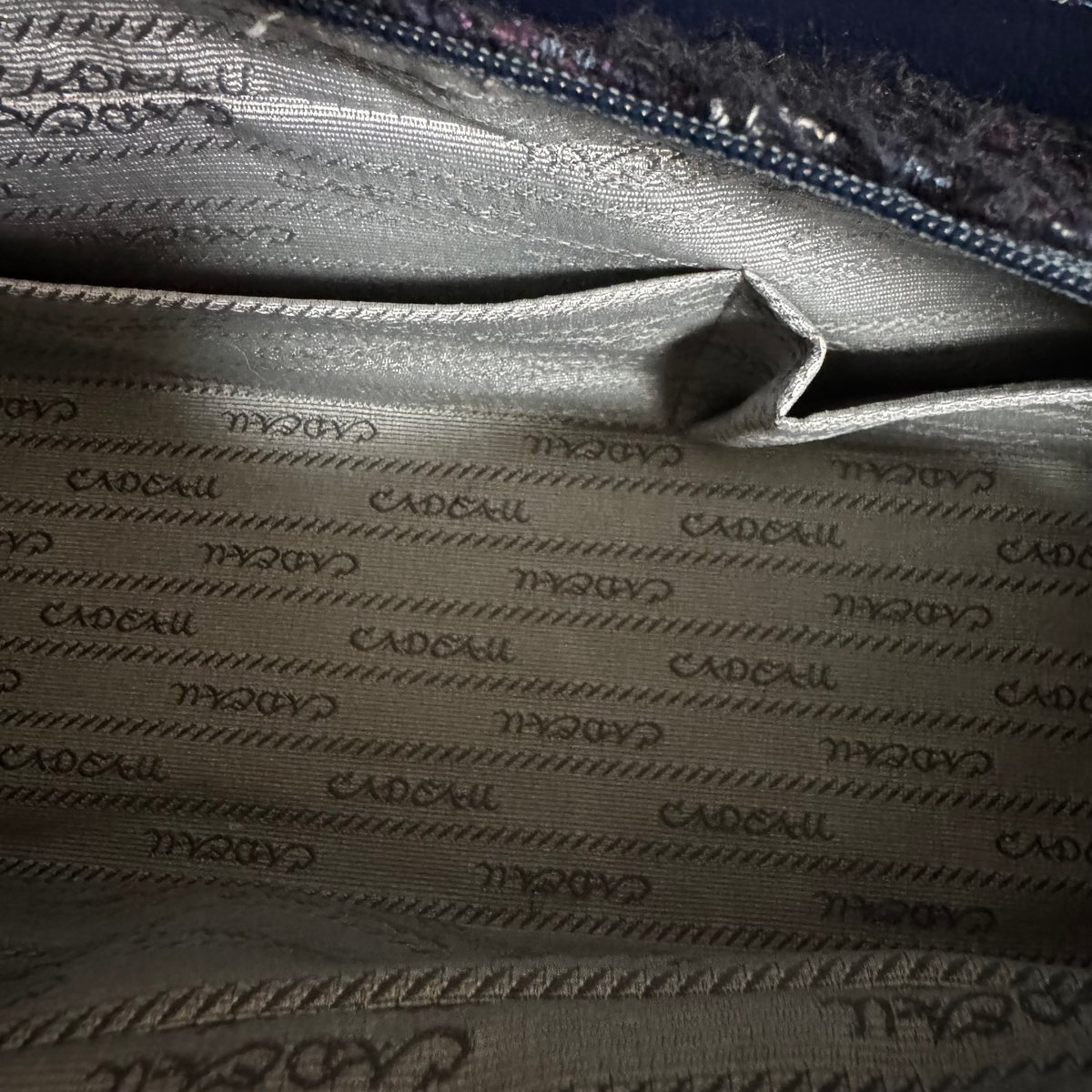 カドゥ京都ツィード利休バッグ和タッセル付き | CADEAU-kyoto（カドゥ