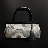 MODEサイズフランス花柄グレー地