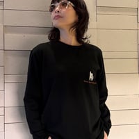 2/15LIVEグッズ「ロングスリーブ刺繍Tシャツ」残りSサイズのみ！