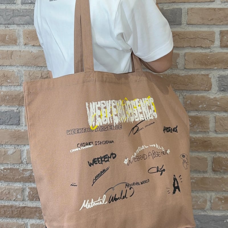 5/31LIVE＞ トートバッグ（モカ）Lサイズ | Material World