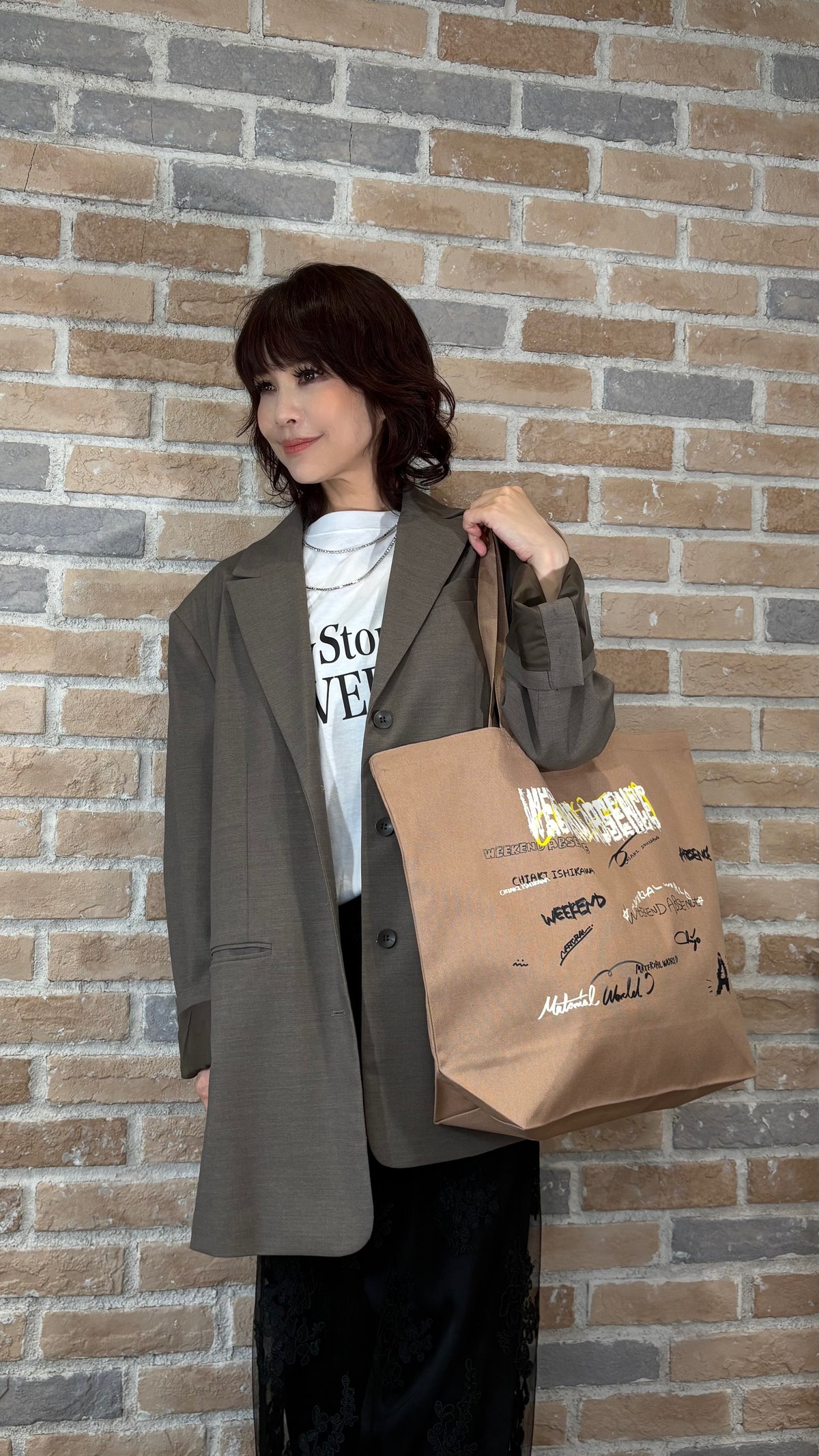 5/31LIVE＞ トートバッグ（モカ）Lサイズ | Material World