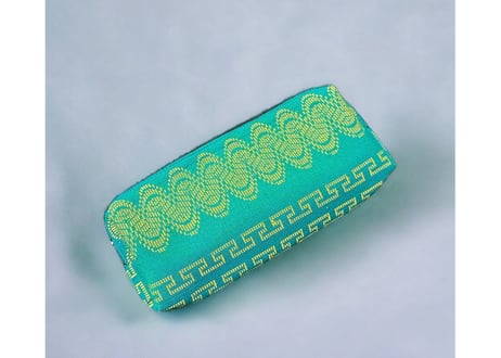 Ethnic textile pencil case / ミャンマー民族生地ペンシルケース