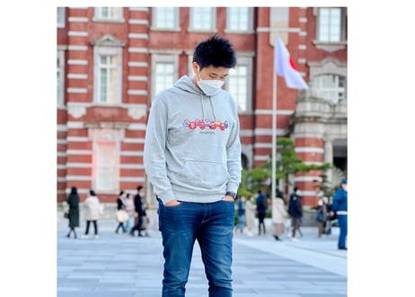"ずっと一緒" パーカー/ "Stronger Together" Hoodie