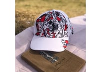 Bipolarbear Doodle Cap by Kyar Pauk/ Doodleプリントのキャップ