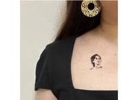 Aung San Suu Kyi Tattoo Sticker Set