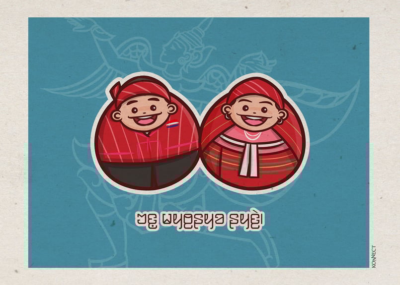 ミャンマーに平和を！ミャンマー応援ポストカードセット (プレゼント