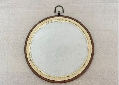 ❞တားလို့မရတဲ့ ဒီနွေဦး❞ ပန်းထိုး / "Can't stop spring" embroidery wall decor