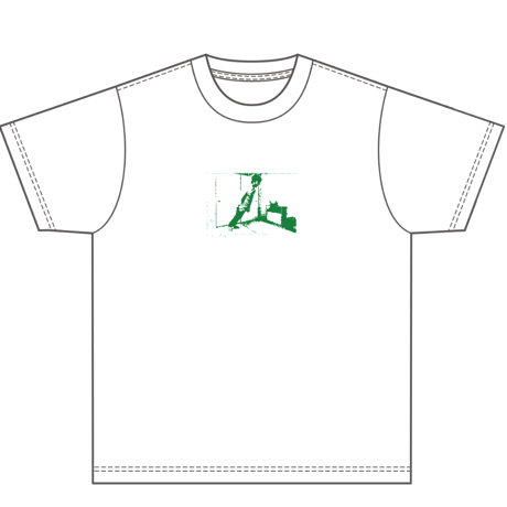 名作記事TシャツC（恐山ゼログラビティ）