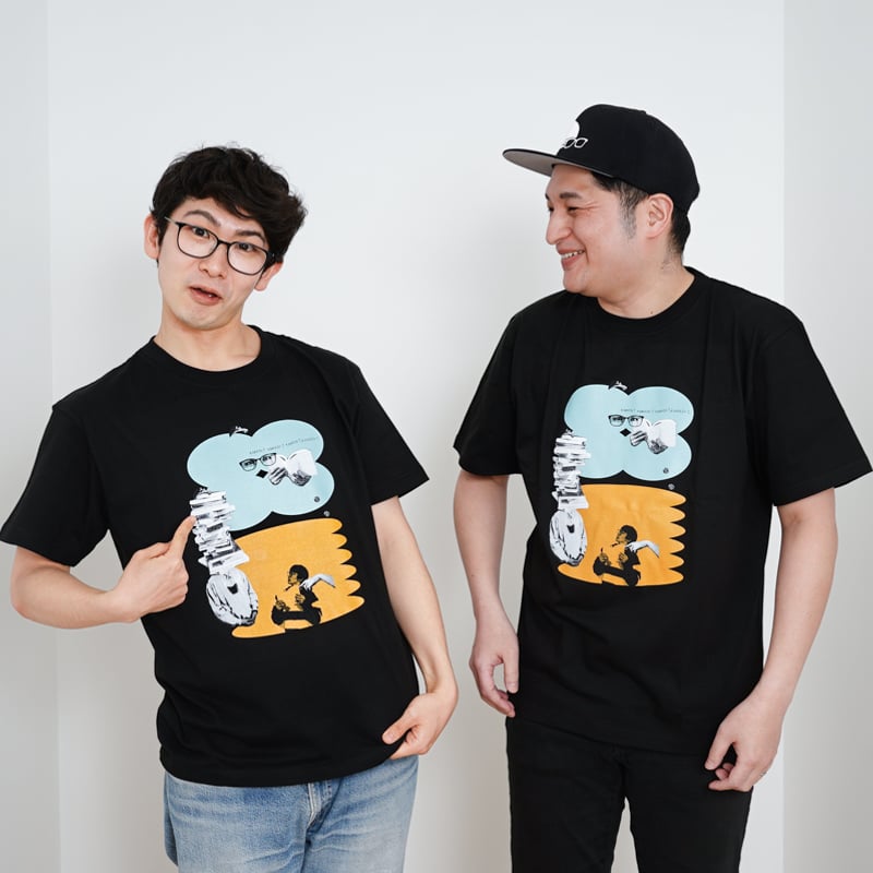 かまみく コラージュTシャツ | オモコロストア