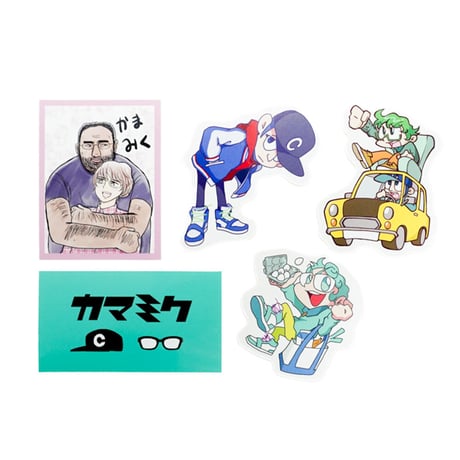 かまってみくのしん ステッカーパック