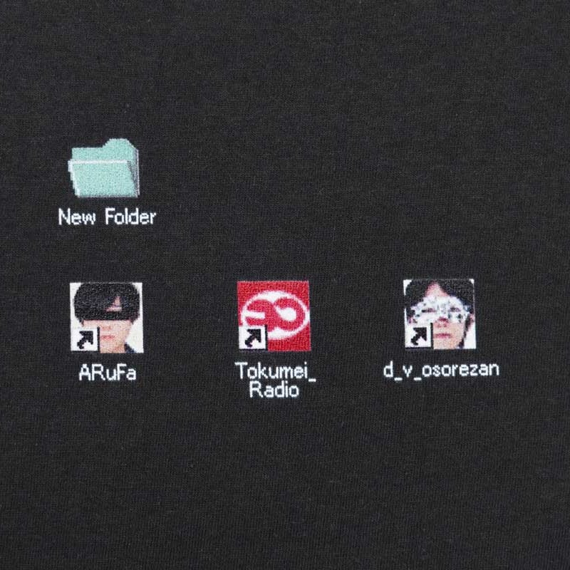 匿名ラジオTシャツ（デスクトップ） | オモコロストア