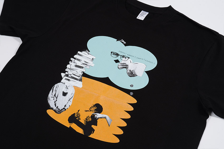 かまみく コラージュTシャツ | オモコロストア