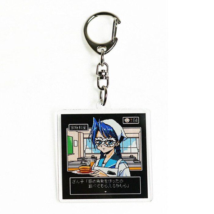 遊戯 アクリルキーホルダー タワーレコード ゲーミング日本酒「GAMING RAINBOW」アクリルキーホルダー セット