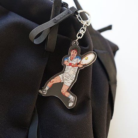 永田テニス アクリルキーホルダー